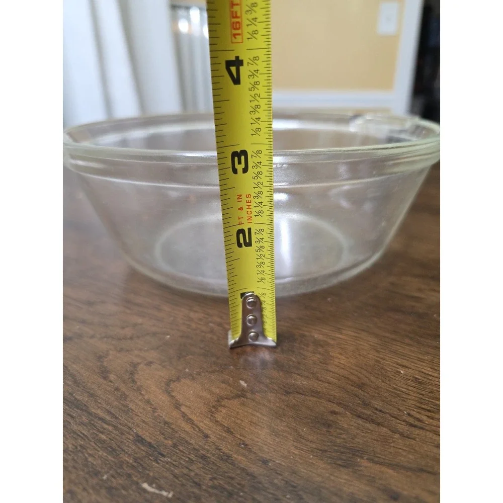 Vintage‎ Clear Glass Pyrex 023 Casserole with 623C Lid Made in USA No Lid